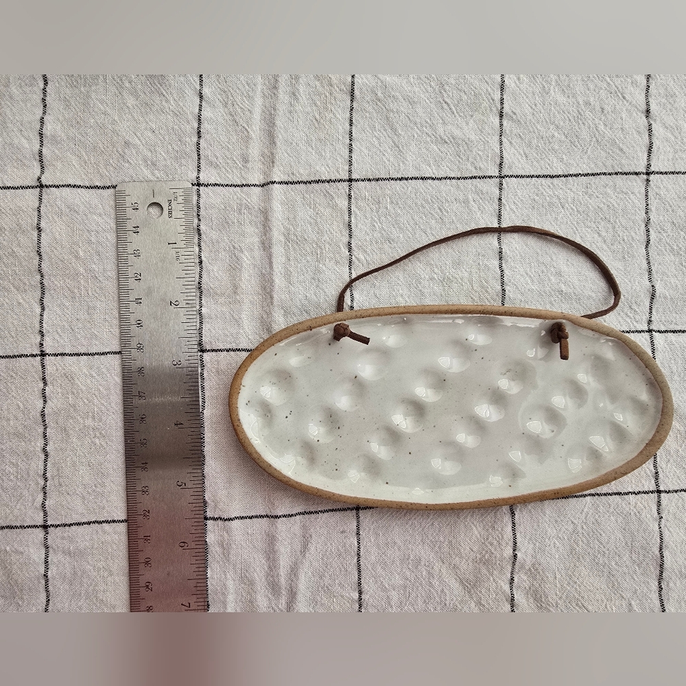 Threshold Tan Decorative Hanging Plate Trio - Picture 5 of 5